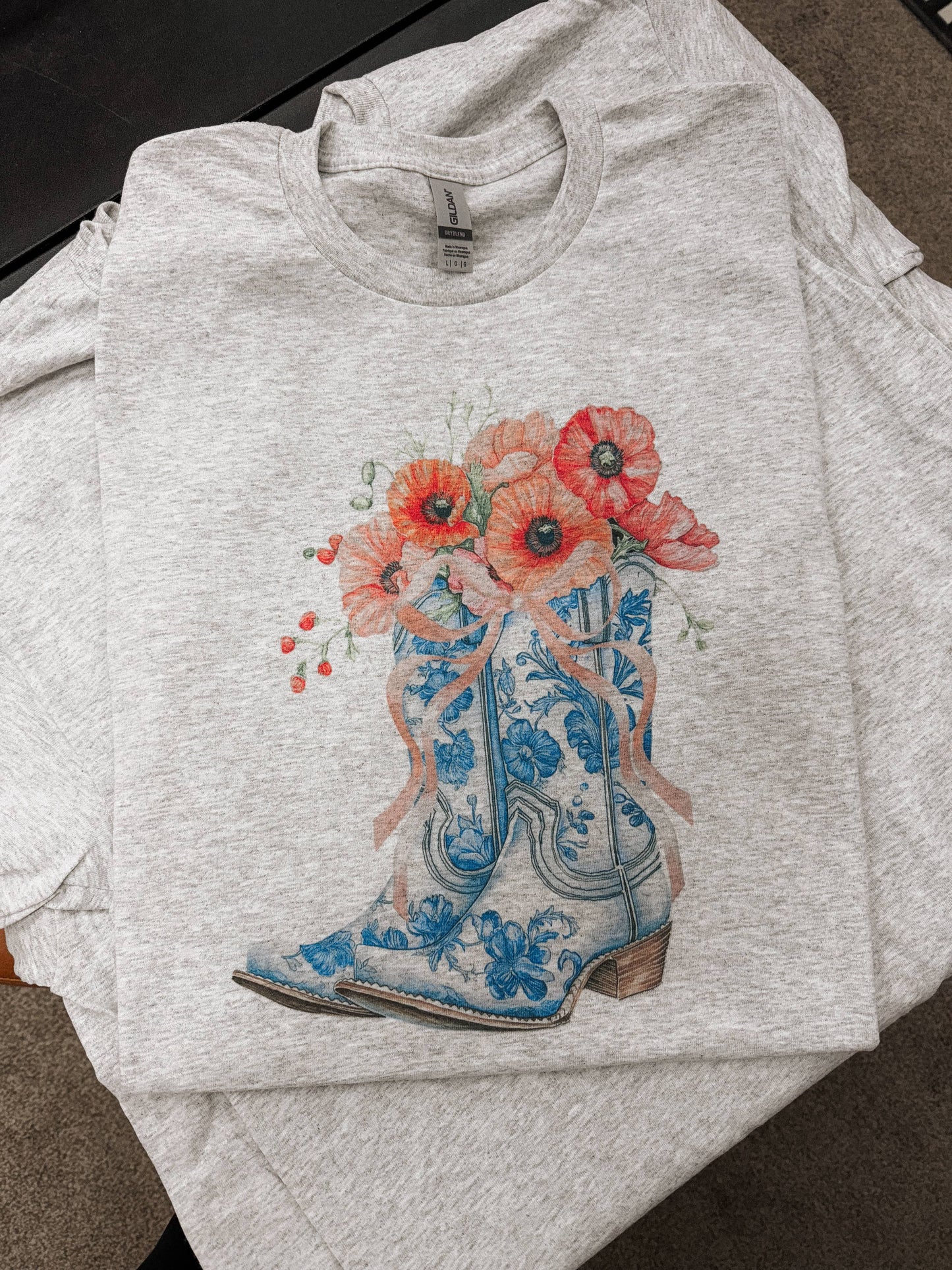 The Walking A - SPRING BOOTS CREWNECK