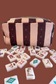 Wild West Mahjong SET, includes Tiles, Racks (4), Tile bag, and Mat