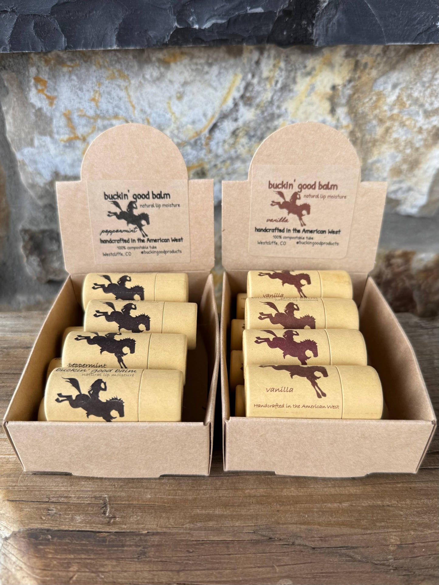 buckin’ good products - Lip Balm Vanilla (natural, plastic free)
