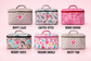 Quilted Western Makeup Bag  | Cowgirl Cosmetic Bag Fabric 