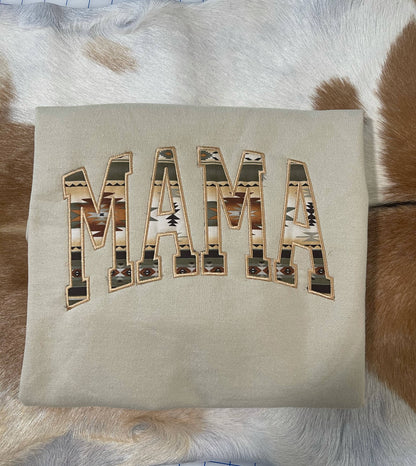 Mama embroidered Crewneck