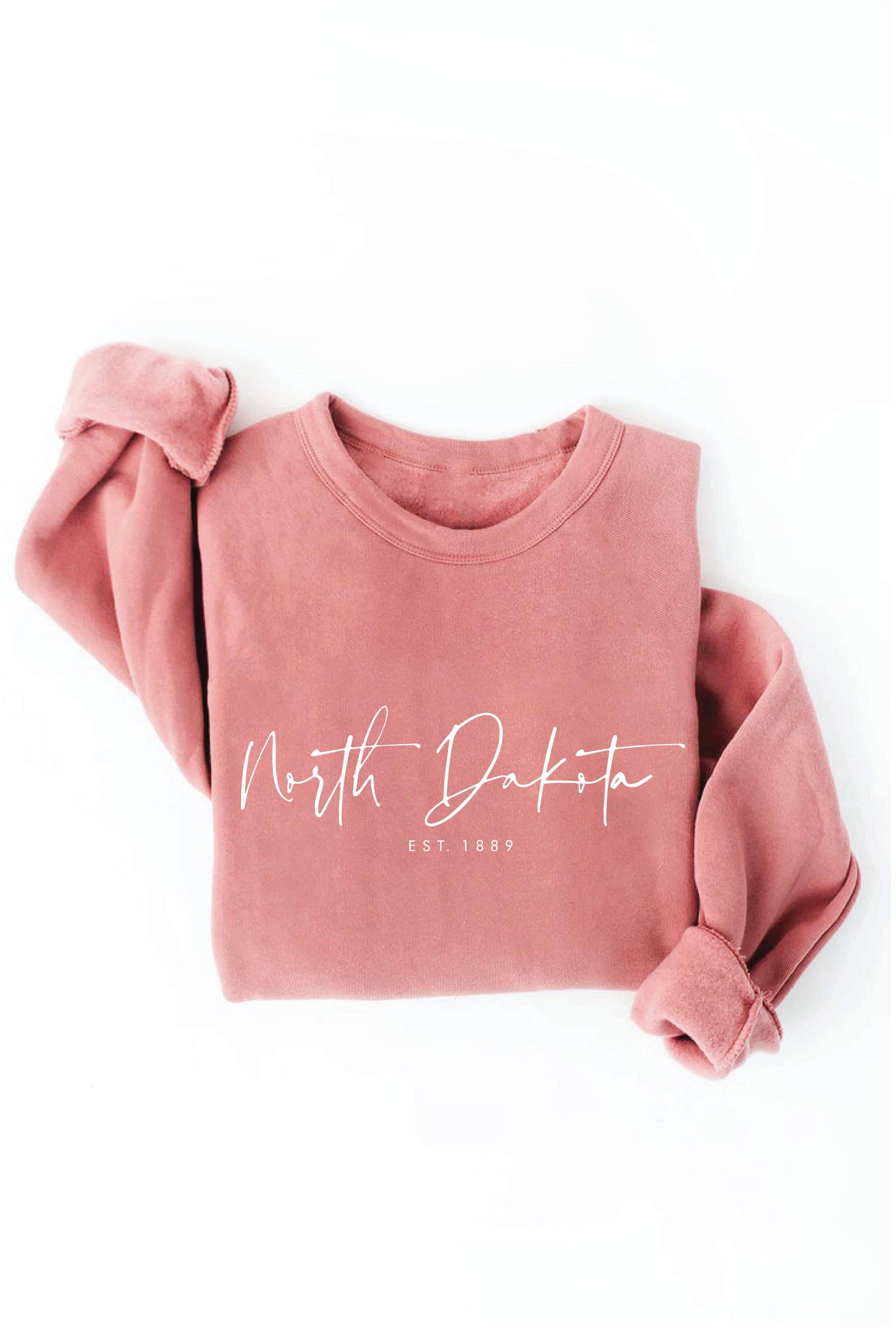 NORTH DAKOTA EST.1889 Graphic Sweatshirt