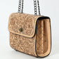 American Darling Hand-Tooled Leather Small Cross Body Bag with Floral Carving & Western Detailing ADBG1630