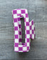 4 Inch Large Checkered Claw Clip