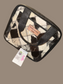 BOHO LUXE TRAVEL hanging bag Genuine HairOn leather toiletry