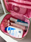 Quilted Western Makeup Bag  | Cowgirl Cosmetic Bag Fabric 