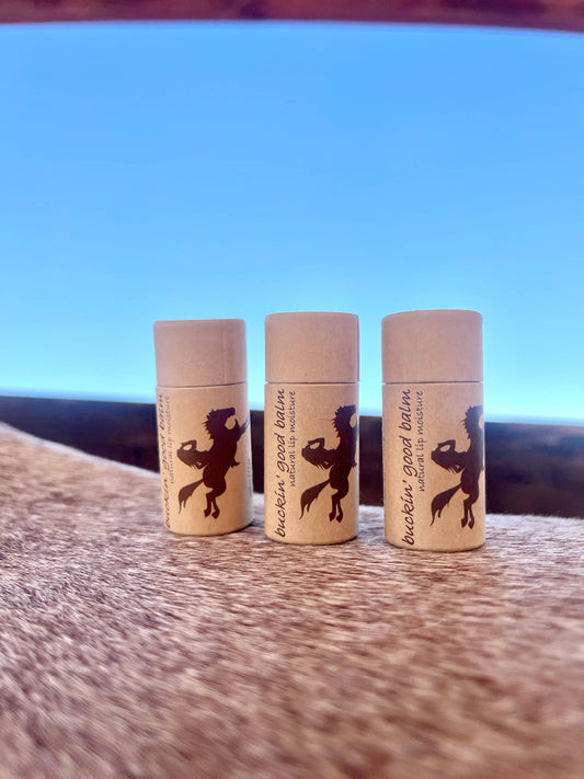 buckin’ good products - Lip Balm Vanilla (natural, plastic free)