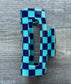 4 Inch Large Checkered Claw Clip