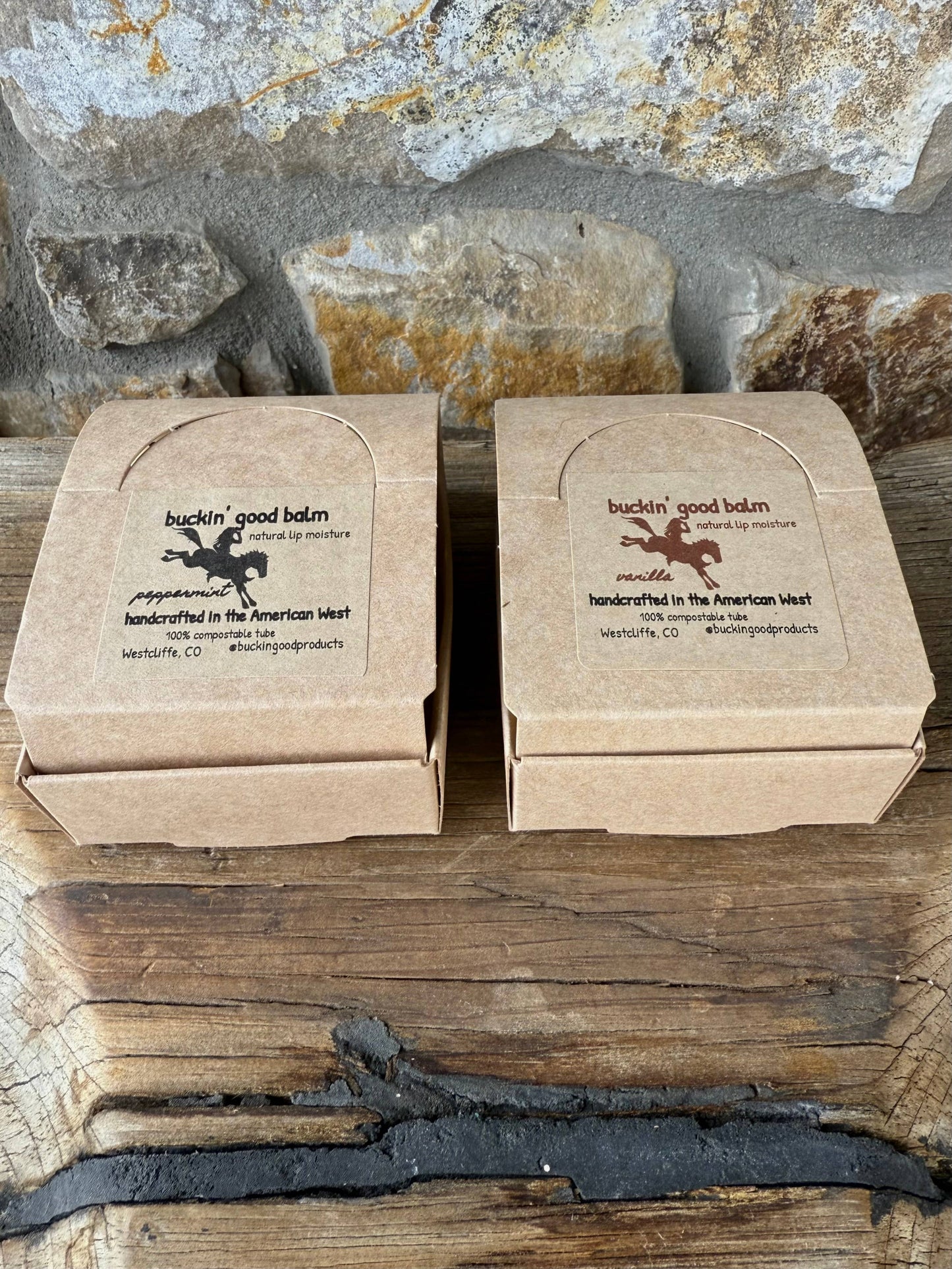 buckin’ good products - Lip Balm Vanilla (natural, plastic free)