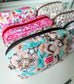 Fabric Western Makeup Bag Organizer | Cowgirl Cosmetic Bag 