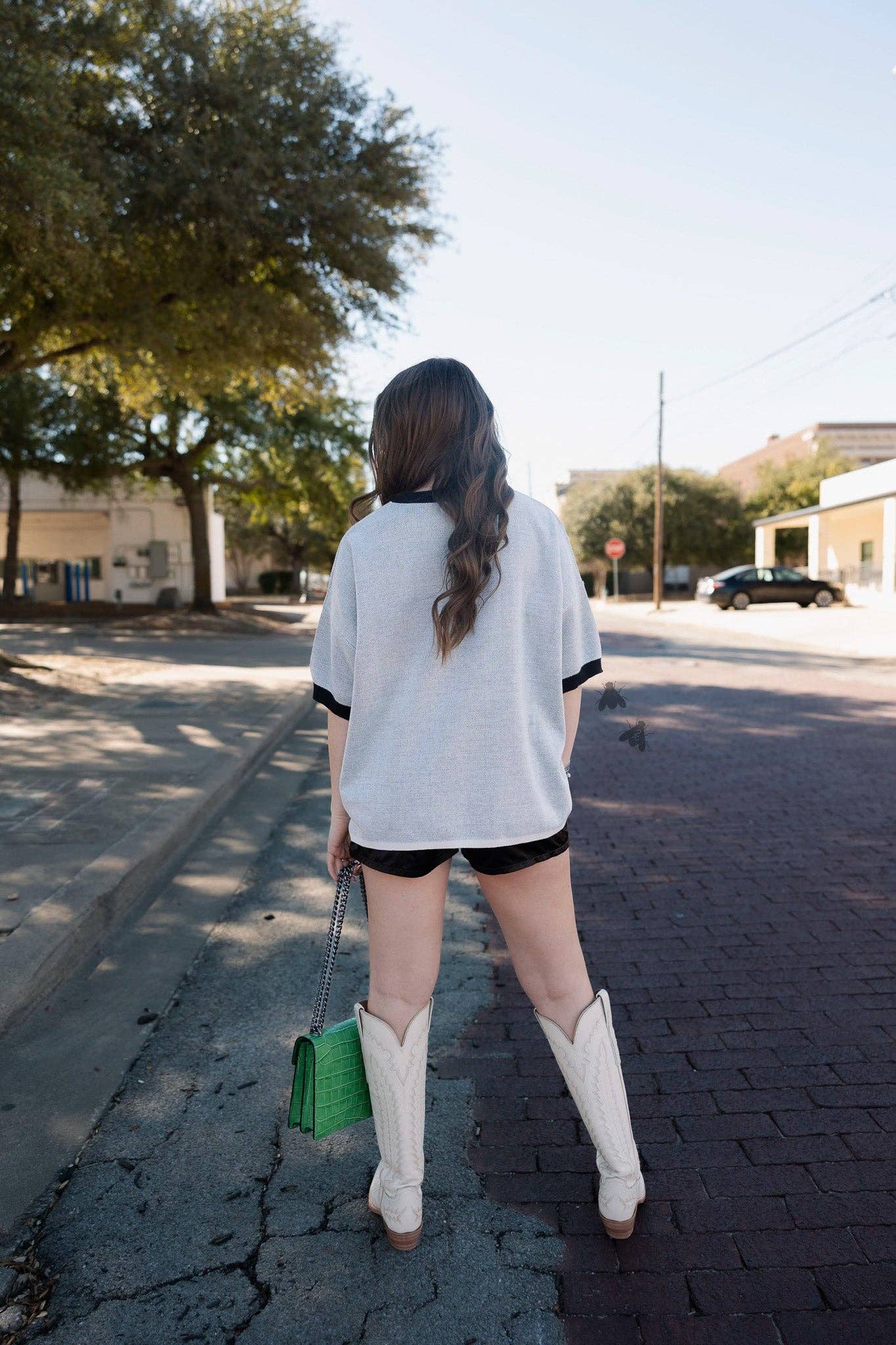 RANCH MADE SHORT SLEEVE SWEATER
