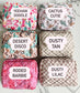 Western Print Everyday Carryall Tote Bag - Fabric Quilted 