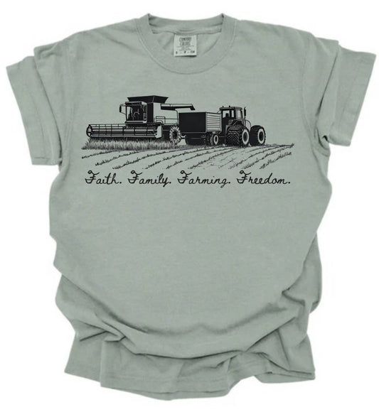 Faith • Family • Farming • Freedom Graphic