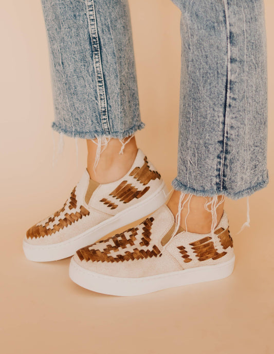 Dakota Western Tennis Shoe in Tan (original)