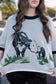 RANCH MADE SHORT SLEEVE SWEATER