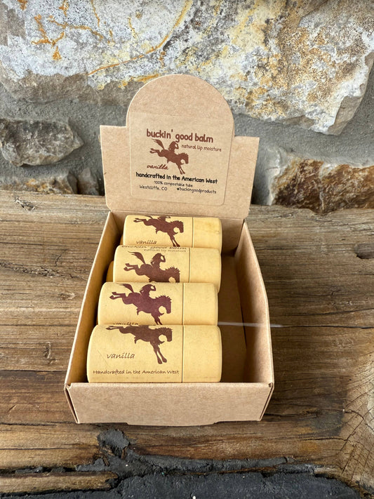 buckin’ good products - Lip Balm Vanilla (natural, plastic free)