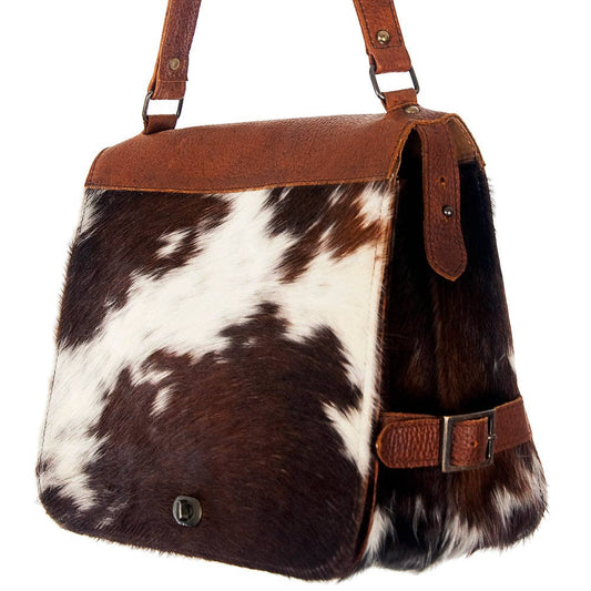 American Darling Small Cross body Bag - Hair-On Cowhide & Genuine Leather Western Purse ADBG508BRW